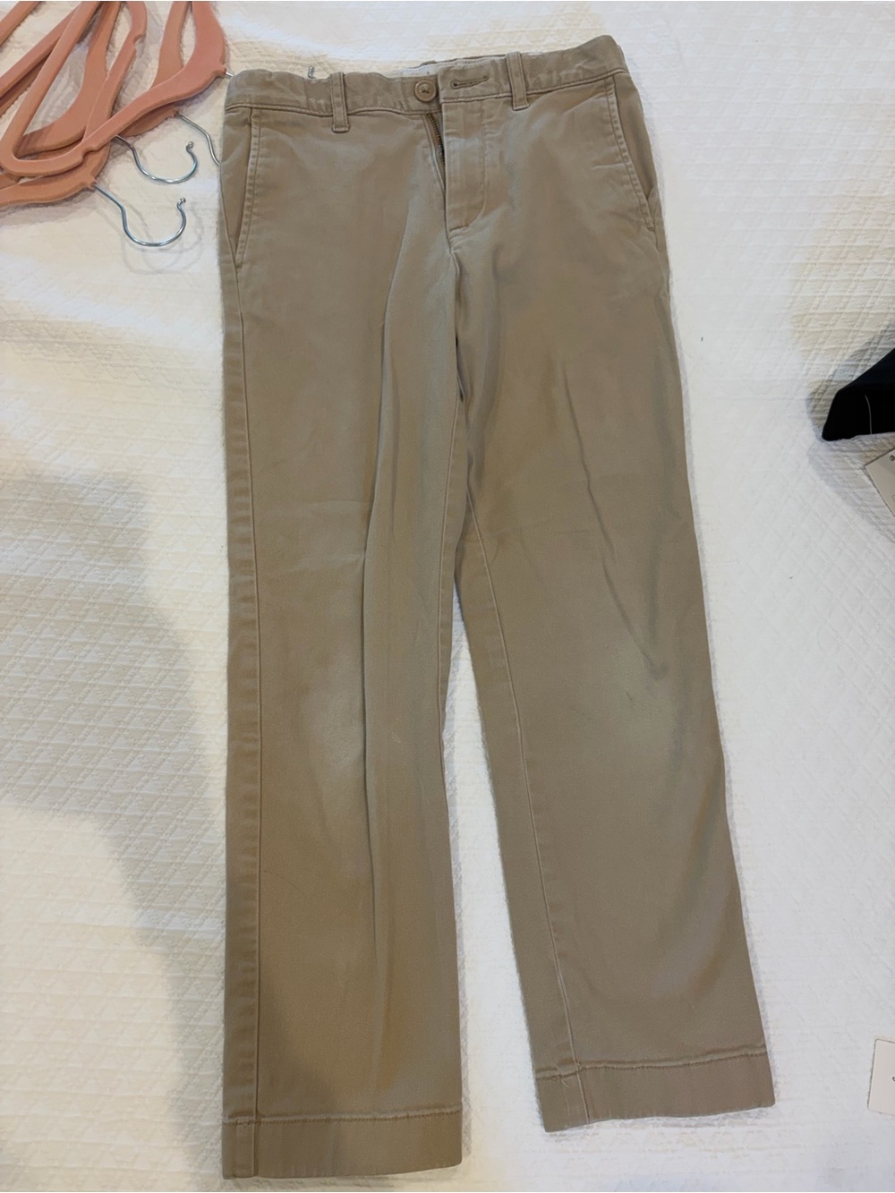 J. Crew Boys Khaki Straight-Leg Pants